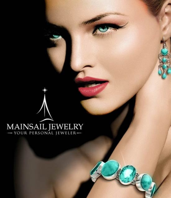 MainSail Jewelry logo design